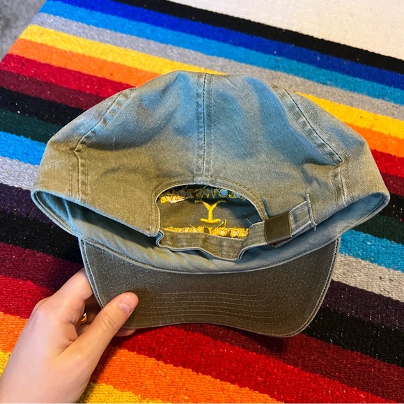 Yellowstone Dutton Ranch Adjustable Hat by Luna Basics Hand Washed - Picture 10 of 15